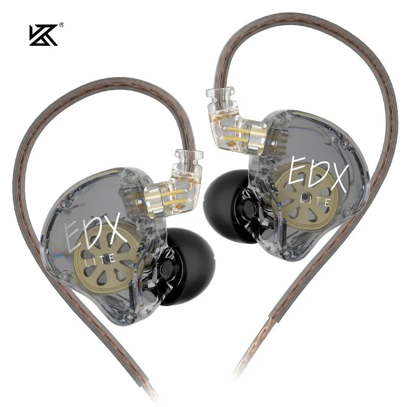 Tech Girl Accessories - KZ EDX Lite HIFI Bass Earphones