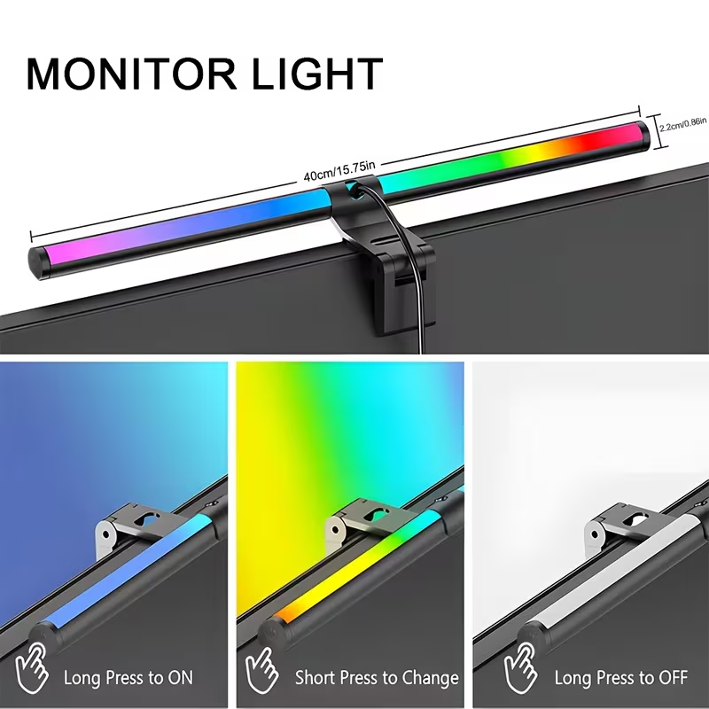 LED Monitor Light Bar With Rem - Monitor Light Bar review and price