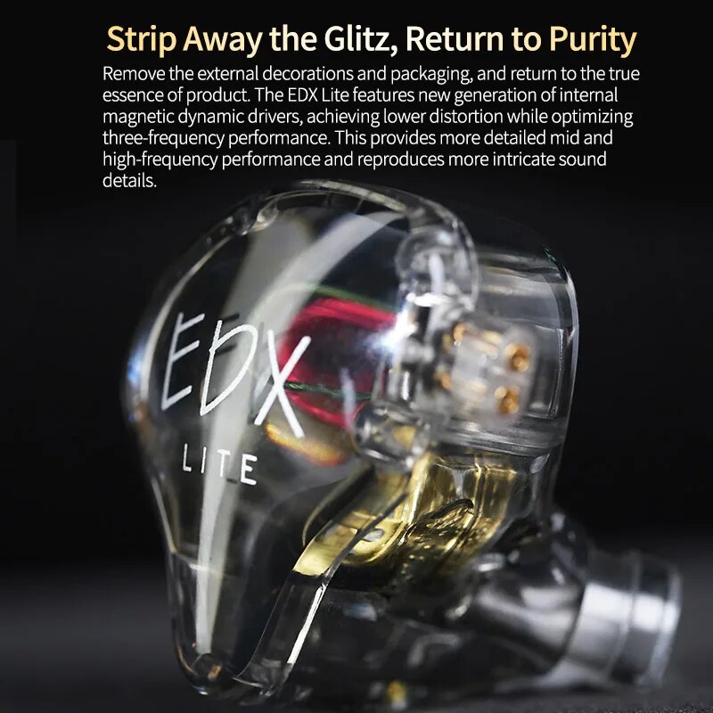 KZ EDX Lite HIFI Bass Earphone - Tech Girl Accessories review and price