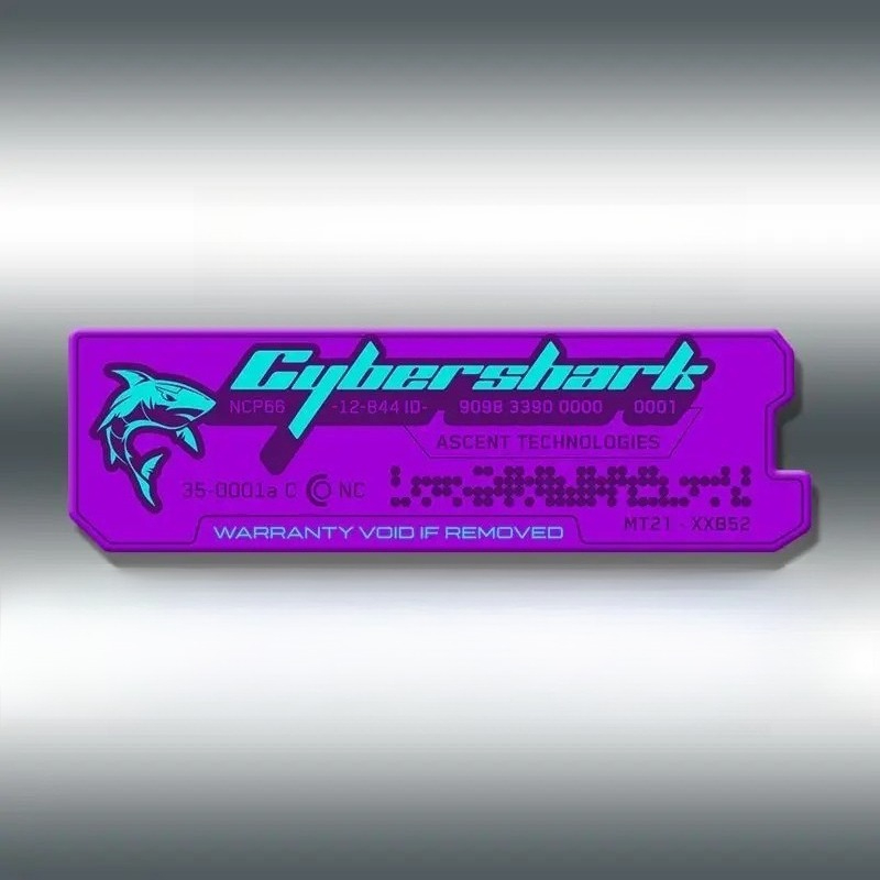 1PC Cyberpunk Tech Label Graph - Tech Gear Accessories review and price