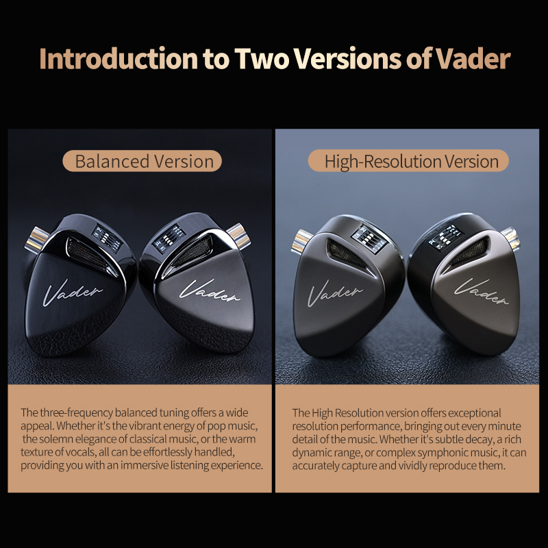 KZ Vader In Ear Monitor, HiFi  - Tech Girl Accessories review and price