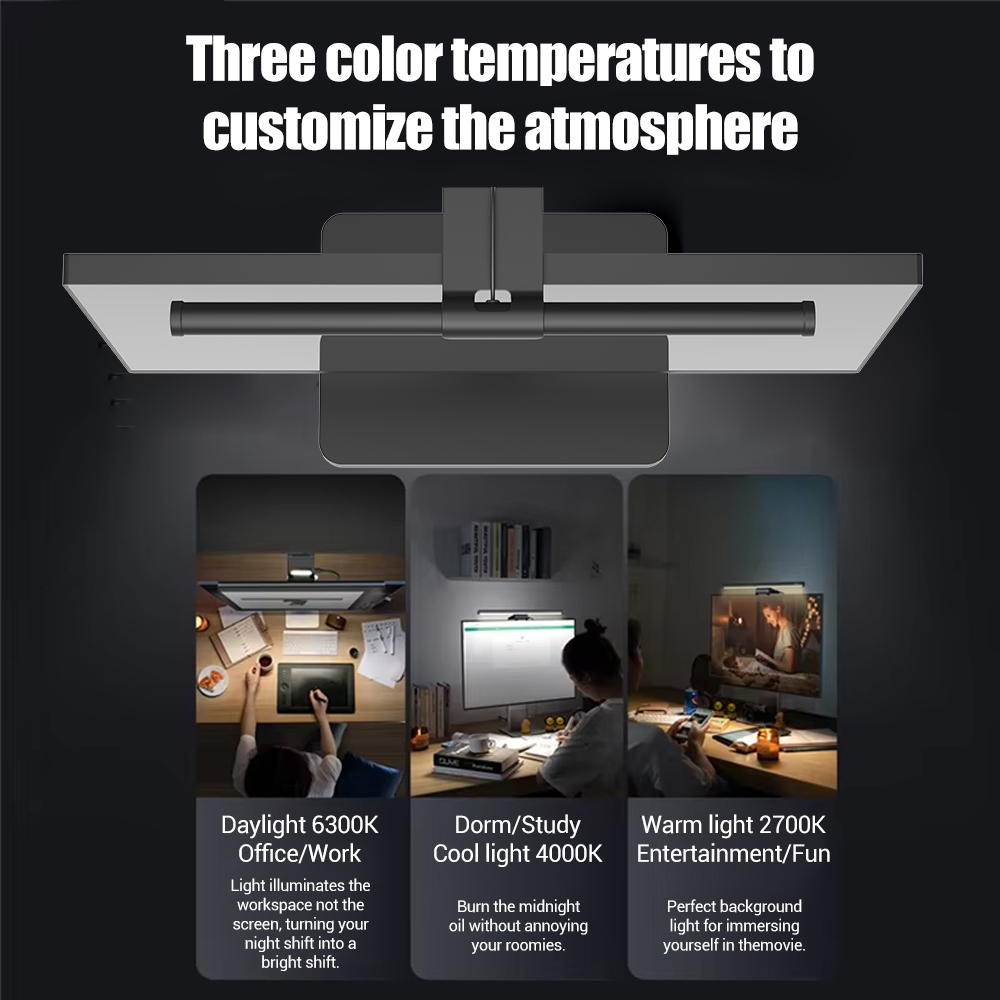 Wiscolor LED Screen Monitor Ha - Monitor Light Bar review and price