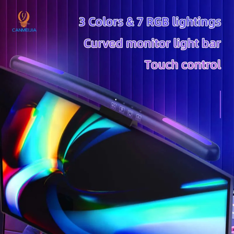 Curved LED Monitor Light Bar U - Monitor Light Bar review and price