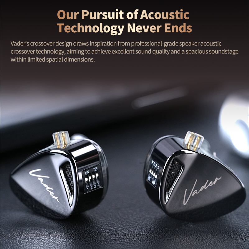 KZ Vader Custom IEM HiFi Monit - Tech Girl Accessories review and price